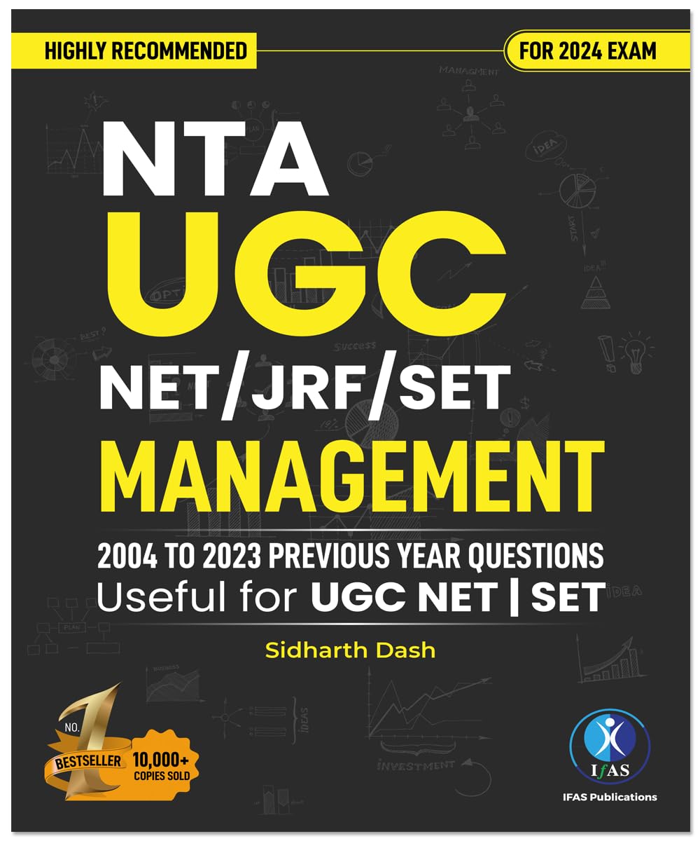 UGC NET/JRF SET Management Paper 2 PYQ Book |(2004 to 2023) Previous Year Solved Questions Papers